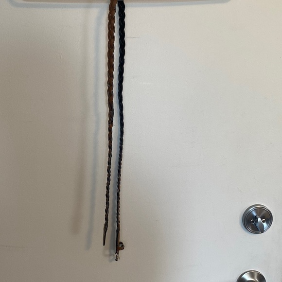 Brown Braided Belt - Picture 1 of 2
